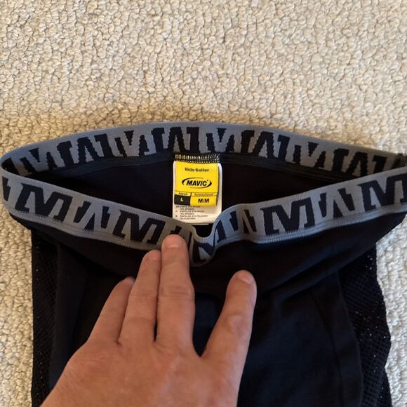 Mavic Ergoride Altium Padded Trail Cycling Liner Shorts | Mens Medium - Picture 4 of 14